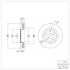 GeoSpec-Coated Rotor, Fits Select Mopar, Position: Front - image 1