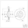 GeoSpec-Coated Rotor, Fits Select GM, Position: Front - image 1
