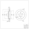 GeoSpec-Coated Rotor, 2003-2011 GM, Position: Rear - image 1