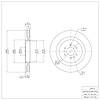 GeoSpec-Coated Rotor, 2004-2011 GM, Position: Rear - image 1