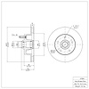 GeoSpec-Coated Rotor, 1967-1974 GM, Position: Front - image 1
