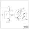 GeoSpec-Coated Rotor, 1988-1996 GM, Position: Rear - image 1