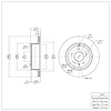 GeoSpec-Coated Rotor, 2007-2015 GM, Position: Rear - image 1