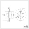 GeoSpec-Coated Rotor, 1992-2005 GM, Position: Rear - image 1
