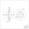 GeoSpec-Coated Rotor, 1997-2005 GM, Position: Front - image 1