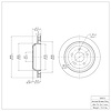 GeoSpec-Coated Rotor, 1998-2002 GM, Position: Rear - image 1
