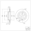 GeoSpec-Coated Rotor, 2008-2017 GM, Position: Rear - image 1