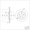 GeoSpec-Coated Rotor, 2000-2006 Fits Multiple Makes/Models, Position: Rear - image 1