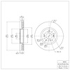 GeoSpec-Coated Rotor, 2004-2008 Acura/Honda, Position: Front - image 1