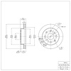 GeoSpec-Coated Rotor, 1990-2014 Acura/Honda, Position: Front
