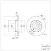 GeoSpec-Coated Rotor, 2002-2015 Acura/Honda, Position: Front - image 1