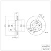 GeoSpec-Coated Rotor, 2012-2015 Acura/Honda, Position: Front - image 1