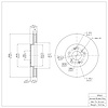 GeoSpec-Coated Rotor, 1999-2014 Acura/Honda, Position: Front - image 1