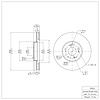 GeoSpec-Coated Rotor, 2002-2015 Acura/Honda, Position: Front - image 1