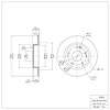 GeoSpec-Coated Rotor, Fits Select Acura/Honda, Position: Rear - image 1