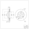 GeoSpec-Coated Rotor, 2003-2009 Mercedes-Benz, Position: Front - image 1