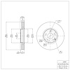 GeoSpec-Coated Rotor, 2004-2009 Mercedes-Benz, Position: Front - image 1