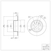 GeoSpec-Coated Rotor, 1997-2008 GM, Position: Rear - image 1