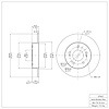 GeoSpec-Coated Rotor, 1994-2004 Infiniti/Nissan, Position: Rear - image 1