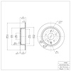 GeoSpec-Coated Rotor, Fits Select Fits Multiple Makes/Models, Position: Rear - image 1