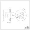 GeoSpec-Coated Rotor, 2007-2017 Fits Multiple Makes/Models, Position: Front - image 1