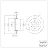 GeoSpec-Coated Rotor, 2004-2015 Infiniti/Nissan, Position: Rear - image 1