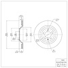 GeoSpec-Coated Rotor, 2005-2011 Audi/Porsche/Volkswagen, Position: Rear - image 1