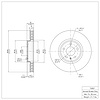 GeoSpec-Coated Rotor, 2008-2012 Audi/Porsche/Volkswagen, Position: Front - image 1
