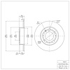 GeoSpec-Coated Rotor, 1998-2020 Audi/Porsche/Volkswagen, Position: Rear - image 1