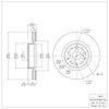 GeoSpec-Coated Rotor, Fits Select Lexus/Toyota/Scion, Position: Front