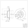 GeoSpec-Coated Rotor, 1993-1998 Lexus/Toyota/Scion, Position: Rear - image 1