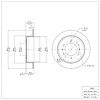 GeoSpec-Coated Rotor, 2006-2010 GM, Position: Rear - image 1