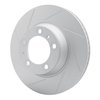 GeoSpec-Coated Slotted Rotor, 2010-2020 Audi/Porsche/Volkswagen, Position: Rear Right - image 3