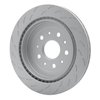 GeoSpec-Coated Slotted Rotor, 2015-2019 GM, Position: Rear Left - image 4