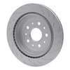 GeoSpec-Coated Slotted Rotor, 2015-2019 GM, Position: Rear Right - image 4