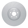 GeoSpec-Coated Dimpled Rotor, Fits Select BMW, Position: Left Front - image 1