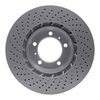 GeoSpec-Coated Drilled Rotor, 1999-2021 Audi/Porsche/Volkswagen, Position: Right Front - image 4