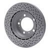 GeoSpec-Coated Drilled Rotor, 2000-2008 Audi/Porsche/Volkswagen, Position: Rear - image 3