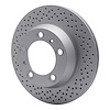GeoSpec-Coated Drilled Rotor, 2005-2021 Audi/Porsche/Volkswagen, Position: Rear - image 1