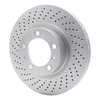 GeoSpec-Coated Drilled Rotor, 2009-2021 Audi/Porsche/Volkswagen, Position: Front Left - image 3