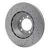 GeoSpec-Coated Drilled Rotor, 1999-2021 Audi/Porsche/Volkswagen, Position: Rear Left - image 1
