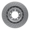 GeoSpec-Coated Drilled Rotor, 2016-2016 Audi/Porsche/Volkswagen, Position: Rear Right - image 4