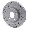 GeoSpec-Coated Drilled Rotor, 2007-2008 Kia/Hyundai/Genesis, Position: Front - image 3