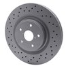GeoSpec-Coated Drilled Rotor, 2018-2021 Subaru, Position: Front - image 3
