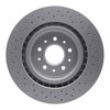 GeoSpec-Coated Drilled Rotor, 2000-2006 Jaguar, Position: Front - image 2