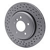 GeoSpec-Coated Drilled Rotor, 2001-2006 BMW, Position: Rear - image 1