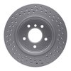 GeoSpec-Coated Drilled Rotor, 2001-2006 BMW, Position: Rear - image 3
