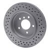 GeoSpec-Coated Drilled Rotor, 2001-2006 BMW, Position: Rear - image 4