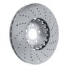 GeoSpec-Coated Drilled Rotor, 2015-2019 BMW, Position: Front Left - image 4