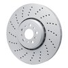 GeoSpec-Coated Drilled Rotor, Fits Select BMW, Position: Left Front - image 2